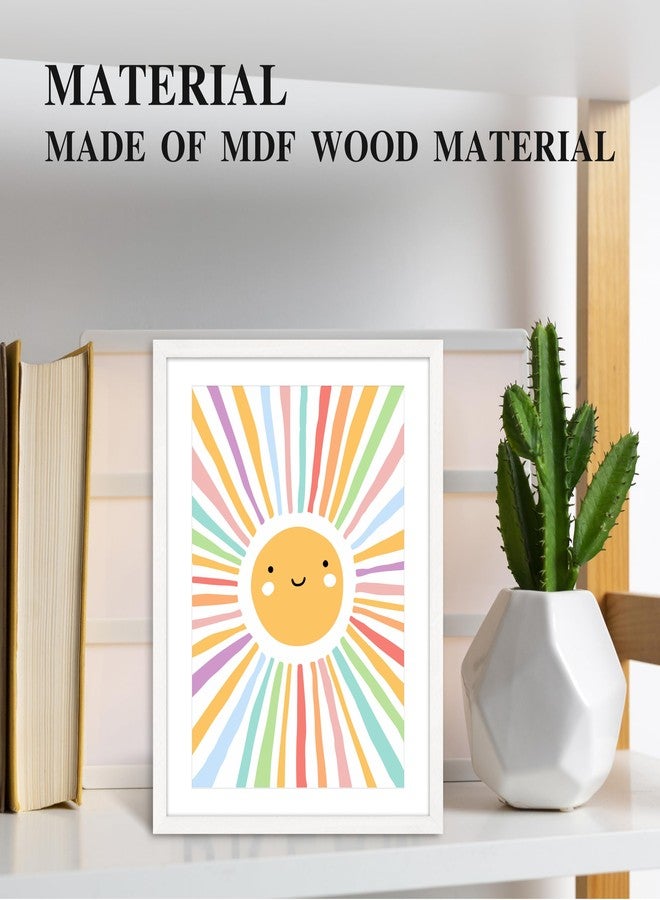 patcate Boho Sun Sunshine Wall Art Hanging Decor, Nursery Therapy Office Colorful Wood Decor, Counseling Office Must Haves Kids Room Decor (A09) - Image 3